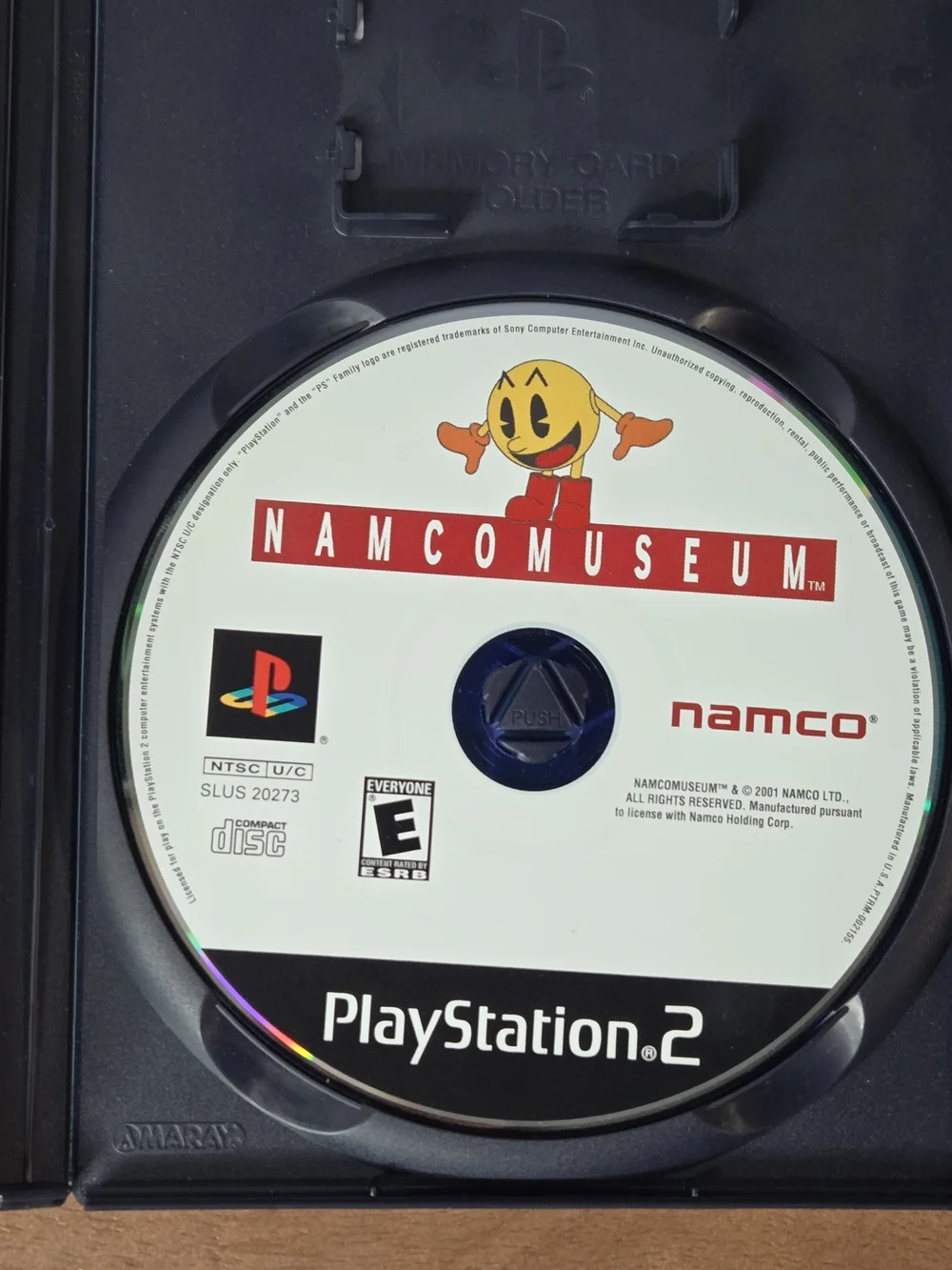 Namco Museum Ps2 complete, tested and working  Pac-Man, Galaga, dig dug, Pole Po